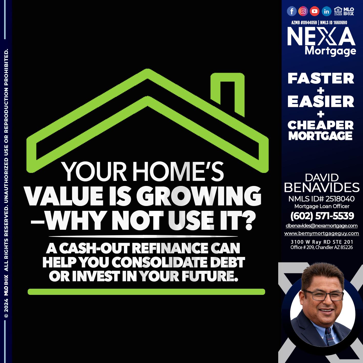 your homes - David Benavides -Mortgage Loan Officer