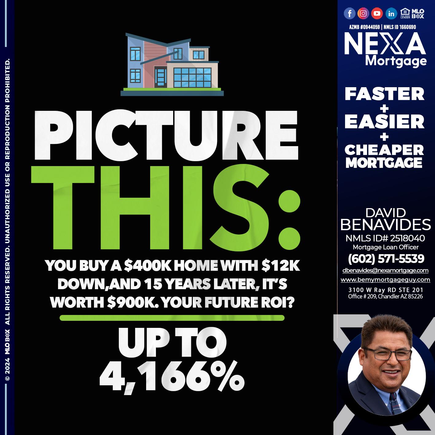 PICTURE THIS - David Benavides -Mortgage Loan Officer