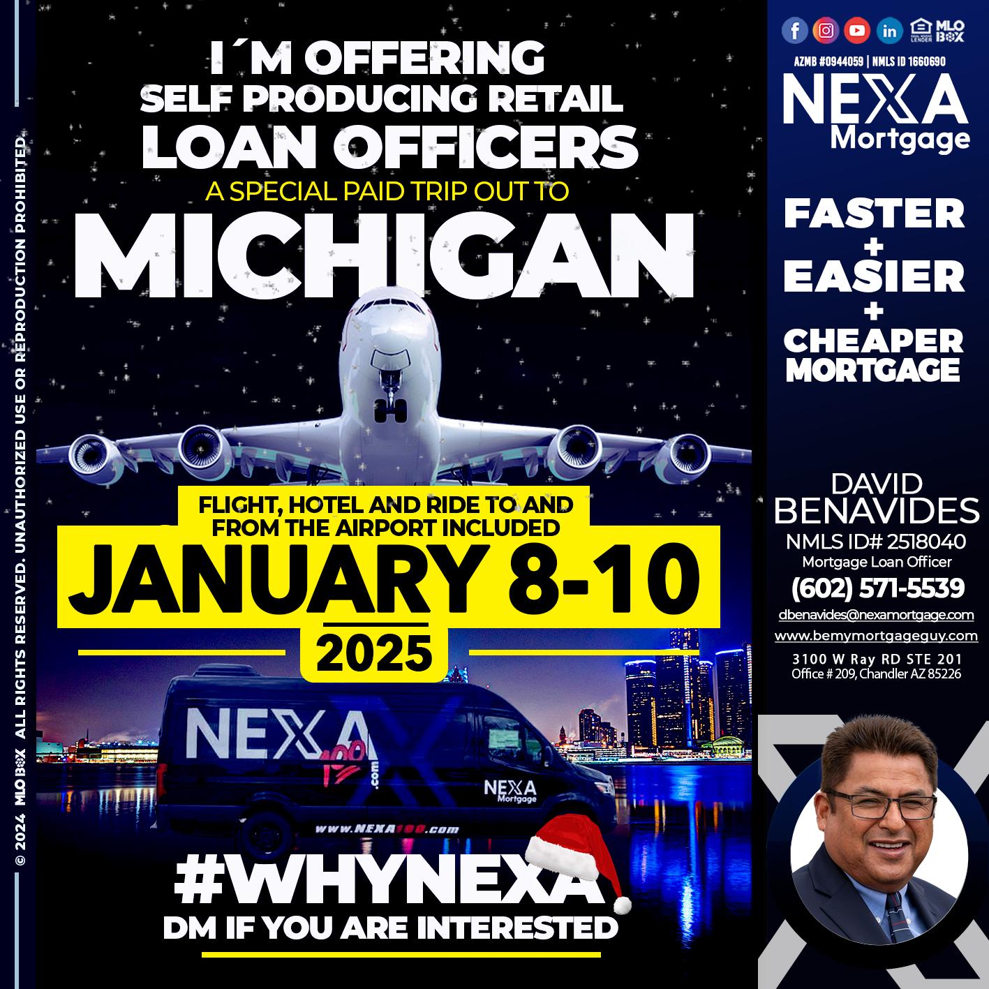 michigan trip - David Benavides -Mortgage Loan Officer