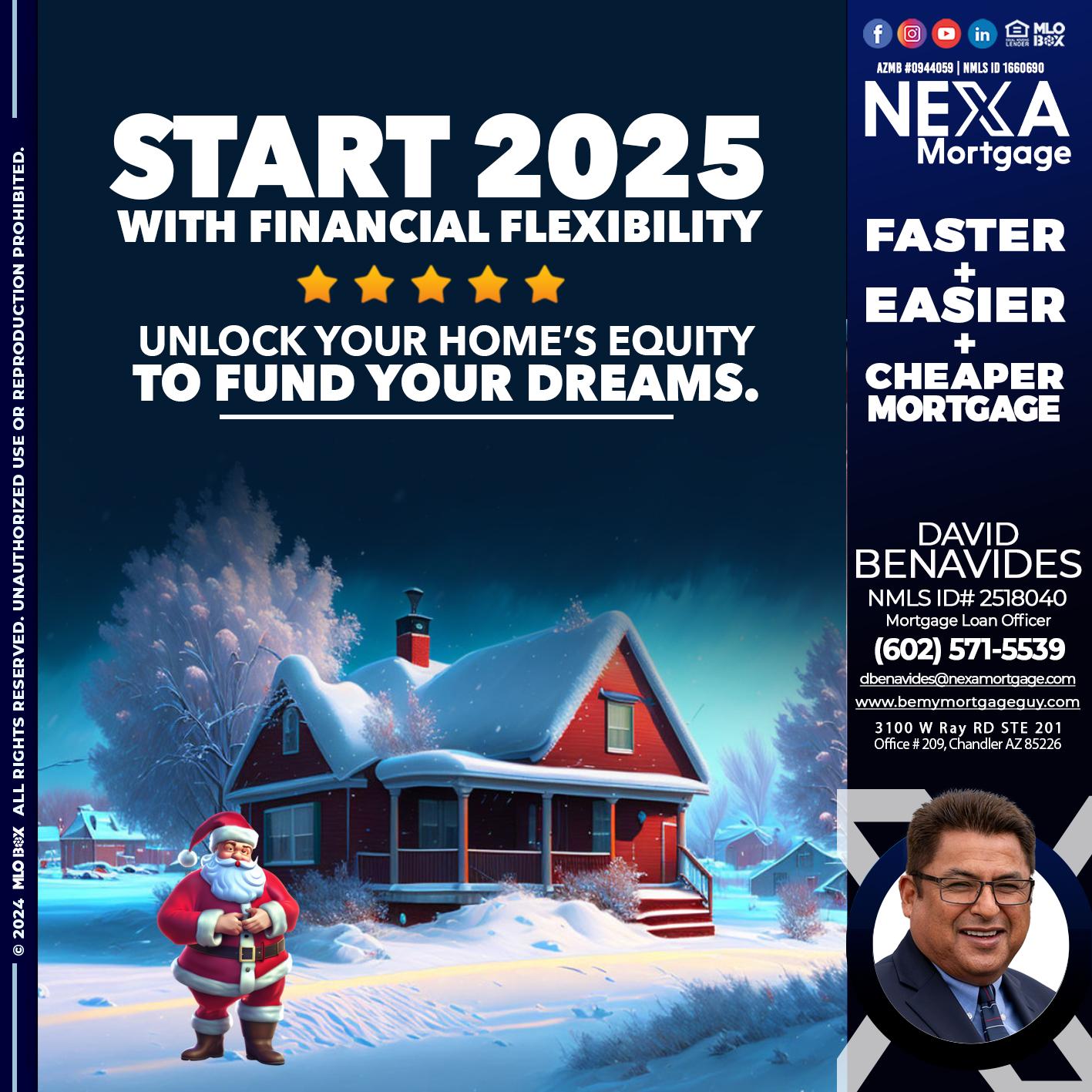 START 2025 - David Benavides -Mortgage Loan Officer