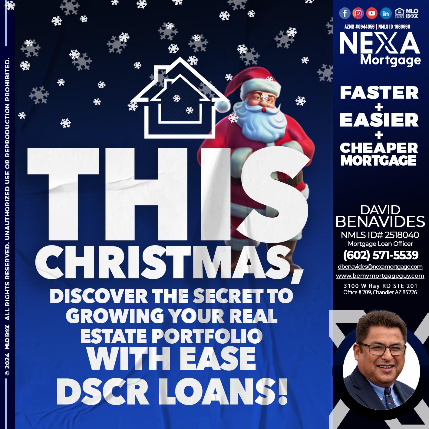 this christmass - David Benavides -Mortgage Loan Officer